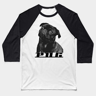 Pug puppy Baseball T-Shirt